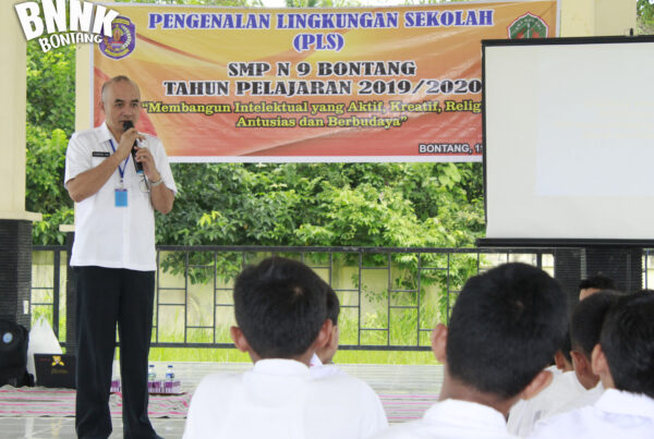 Kegiatan Sosialisasi P4GN di Lingkungan Sekolah SMK Negeri 2 Bontang