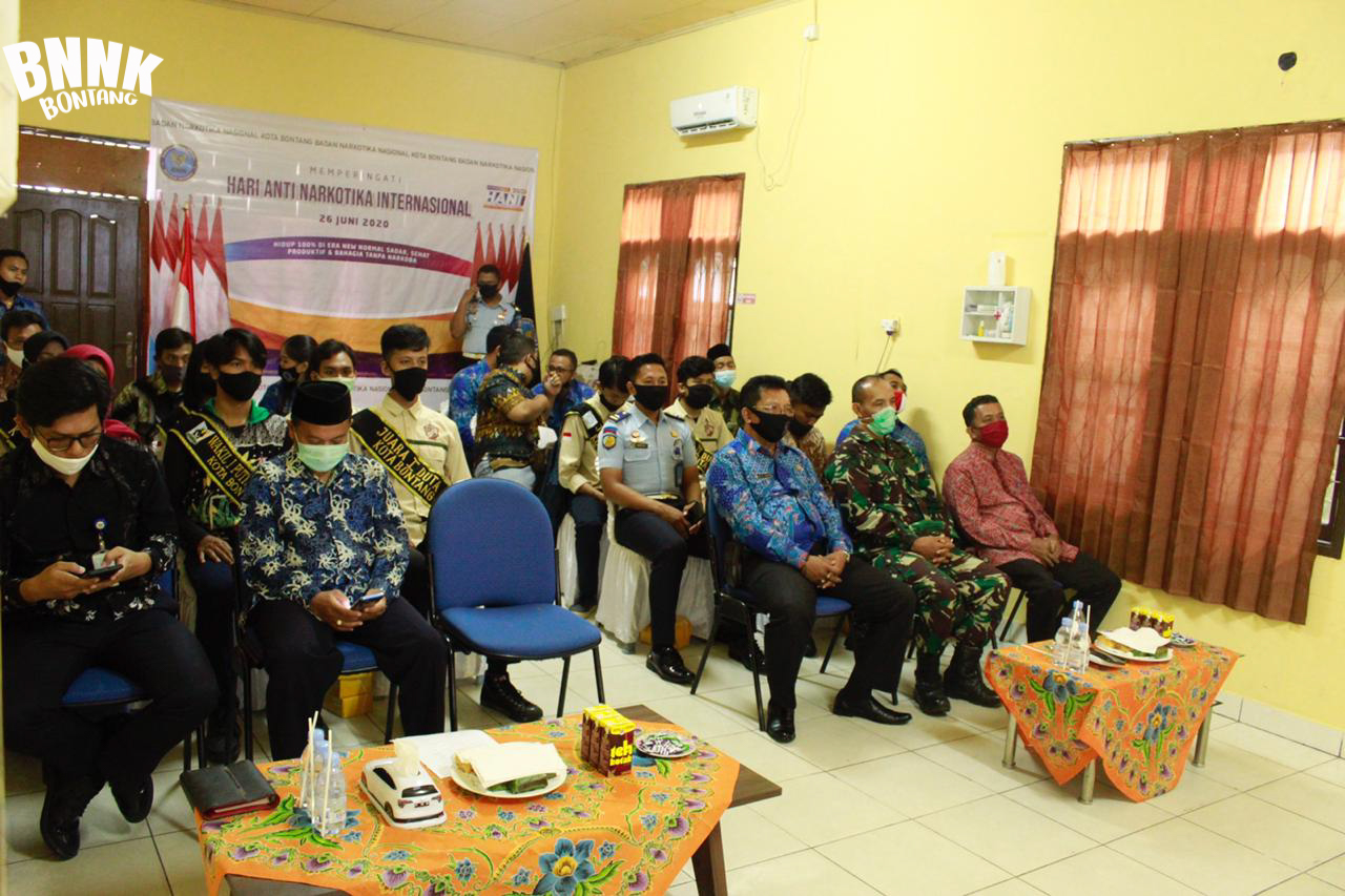 PERINGATAN HARI ANTI NARKOTIKA INTERNASIONAL (HANI)2020 BNN KOTA BONTANG #Hidup100Persen