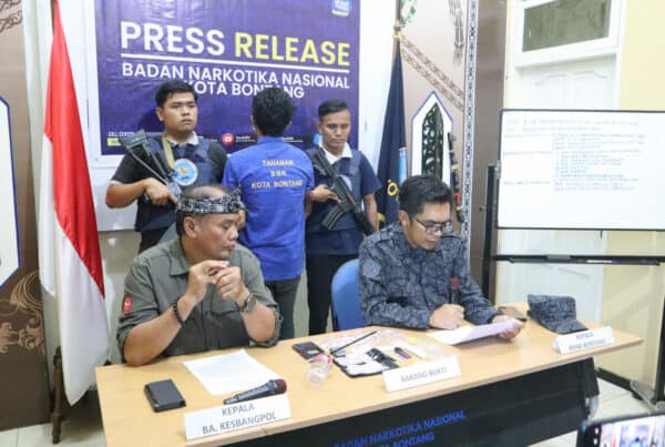 Press Release Narkoba – BNN Kota Bontang