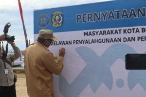 Deklarasi Anti Narkoba Bersama 300 Masyarakat di Kota Bontang
