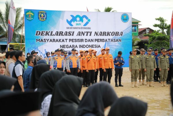 Deklarasi Anti Narkoba Bersama 300 Masyarakat di Kota Bontang